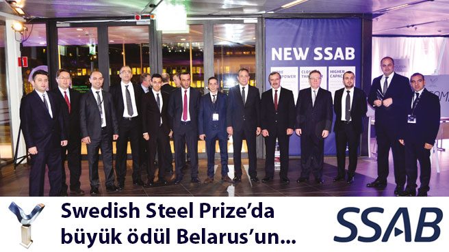 Swedish Steel Prize'da büyük ödül Belarus'un