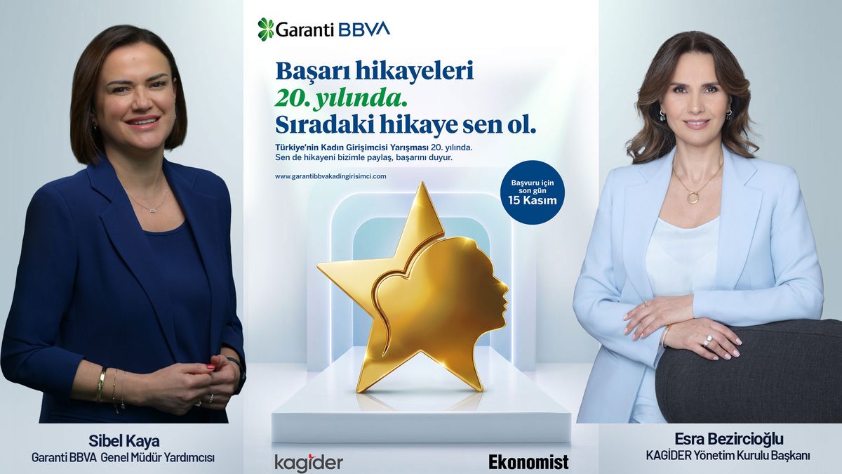 Garanti BBVA, Türkiye'nin kadın girişimcilerini 20. kez ödüllendirmeye hazırlanıyor