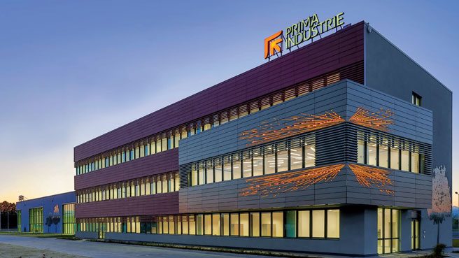 Dünyaca Ünlü Sac İşleme Tezgâhları üreticisi Prima Industrie Group, Yeni Genel Merkezini Hizmete Açtı