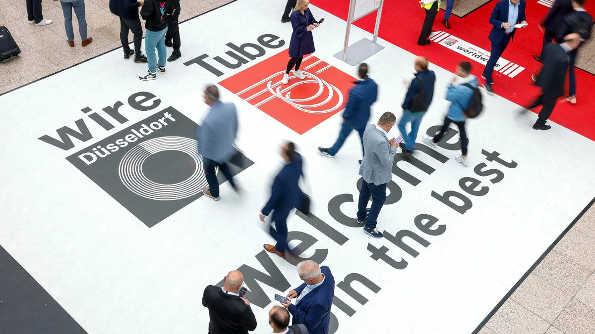 Düsseldorf'ta Sektör Liderleri Bir Araya Geldi: Wire & Tube 2024 Fuarı Büyük İlgi Gördü