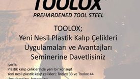 KORKMAZ ÇELİK Tarafından Yeni Nesil Plastik KalIp çelikleri Uygulamaları ve Avantajları Semineri Düzenliyor.