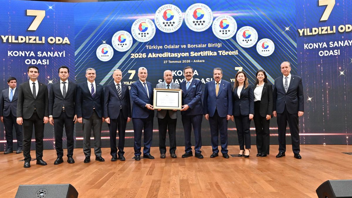 KSO, 7 YILDIZLI HİZMET VEREN TÜRKİYE’DEKİ TEK SANAYİ ODASI OLDU 