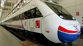 Çankırı da hızlı tren ray ve traversleri yapılacak