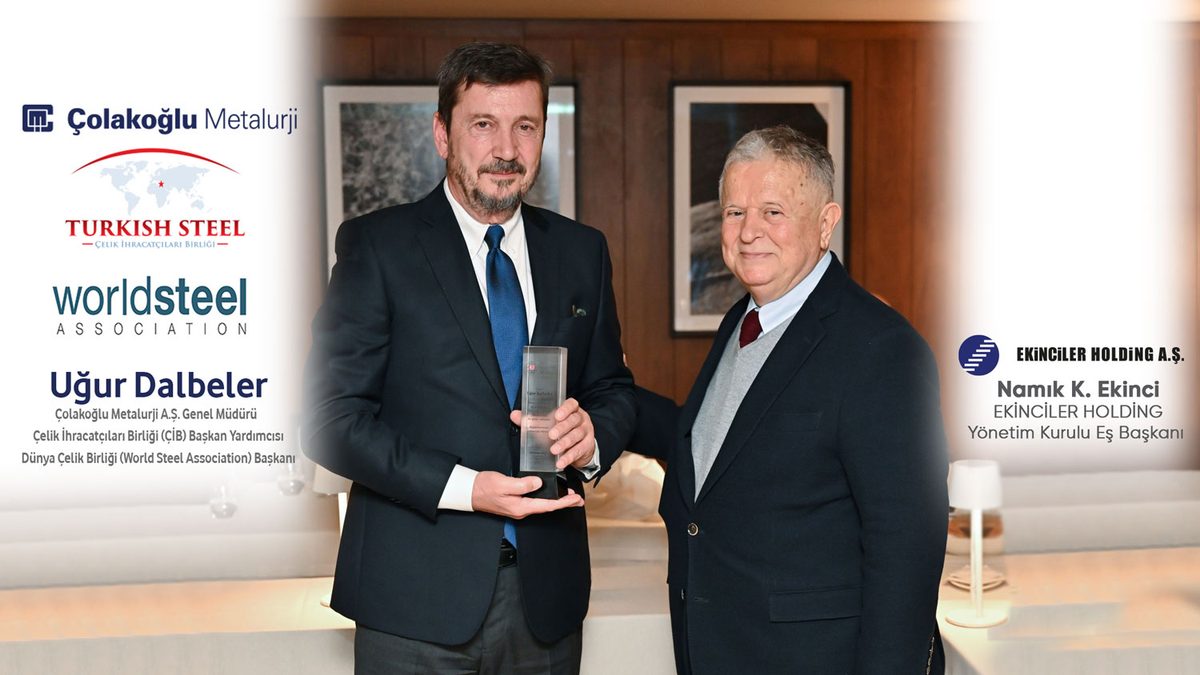 Uğur Dalbeler’in worldsteel başkanlığı onuruna sektör buluşması