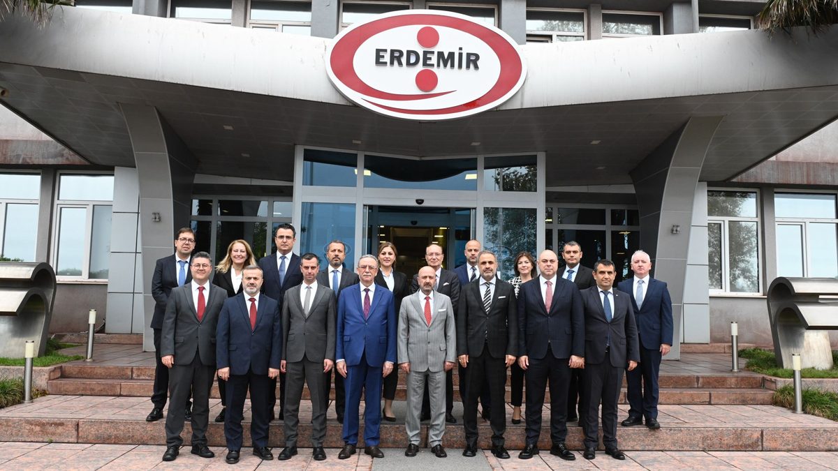 OYAK Yönetim Kurulu Başkanı Aksakallı, Erdemir’i ziyaret etti