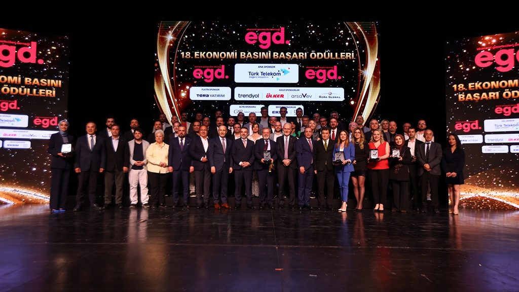 EGD 18. Ekonomi Basını Başarı Ödülleri sahiplerini buldu