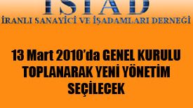 İSİAD Yeni Yönetimini Seçiyor