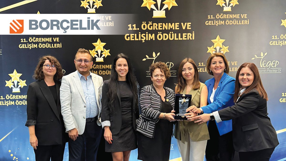 Borçelik, “Bu İş Eşitlik İşi” ile TEGEP Öğrenme ve Gelişim Ödülleri’nde Sosyal Etki Ödülünü Kazandı