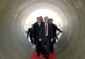Özbal Çelik Borunun 3. Fabrikası Sanayi ve Ticaret Bakanı Nihat Ergün Tarafından Hizmete Açıldı