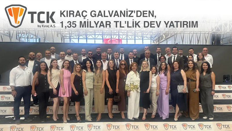 Kıraç Galvaniz Avrupa'nın en büyük entegre tesisini hizmete açtı