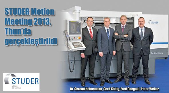 STUDER Motion Meeting 2013, Thunda Gerçekleştirildi