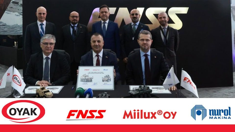 Zırh çeliğinde yerli üretim adımı: Miilux OY, FNSS ve Nurol Makina protokol imzaladı