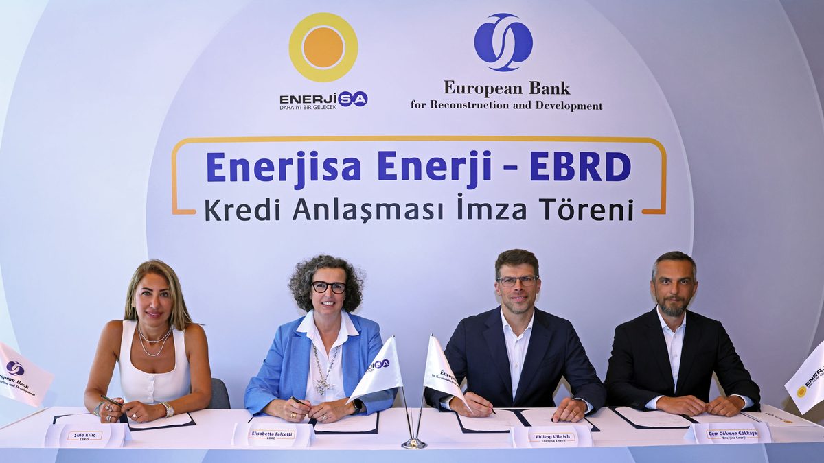 Enerjisa Enerji, elektrik dağıtım yatırımları için EBRD’den 7 yıl vadeli 207 milyon dolarlık finansman sağladı