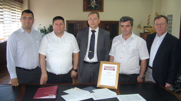 SSAB Swedish Steel'in Hardox Aşınma Parçaları Yeni Üyesi : EGE AŞINMAZ