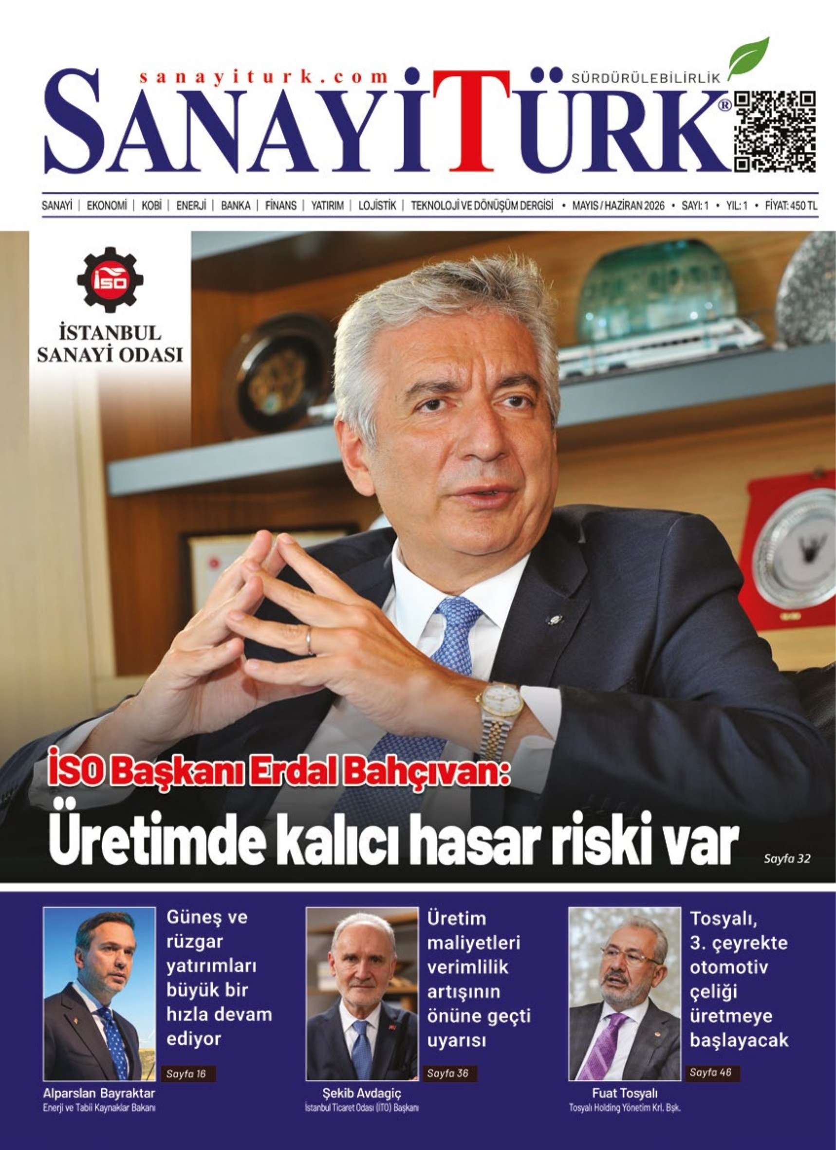 Sanayi Türk - 1. Sayı - Mayıs-Haziran 2026