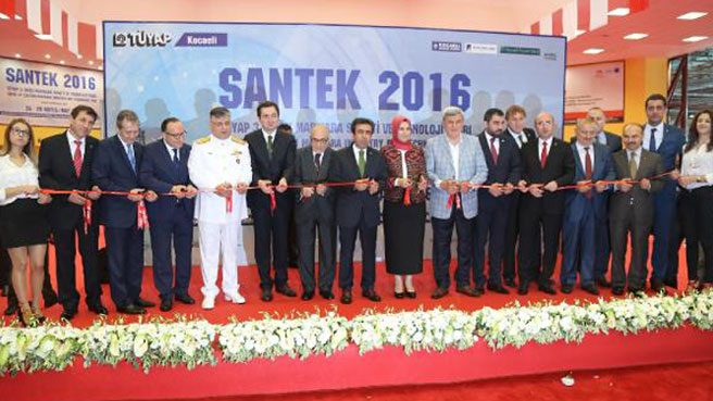 SANTEK Fuarı Kapılarını Açtı