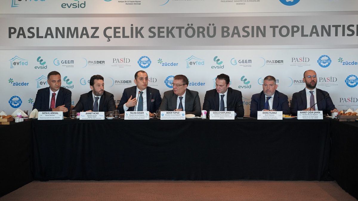 Paslanmaz çelik kullanan sektör temsilcileri tek ses oldu: