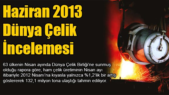 Haziran 2013 Dünya Çelik İncelemesi