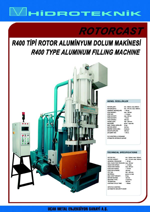 Hidroteknik'ten Yeni "Rotor Presler"