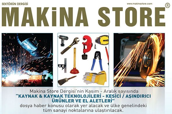 Makina Store Dergisi Bursa Metal İşleme Fuarı'na Hazırlanıyor