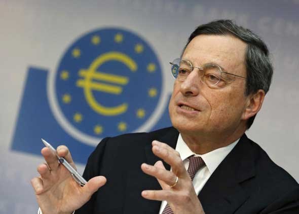 Piyasalarda gözler Draghi'nin üzerinde