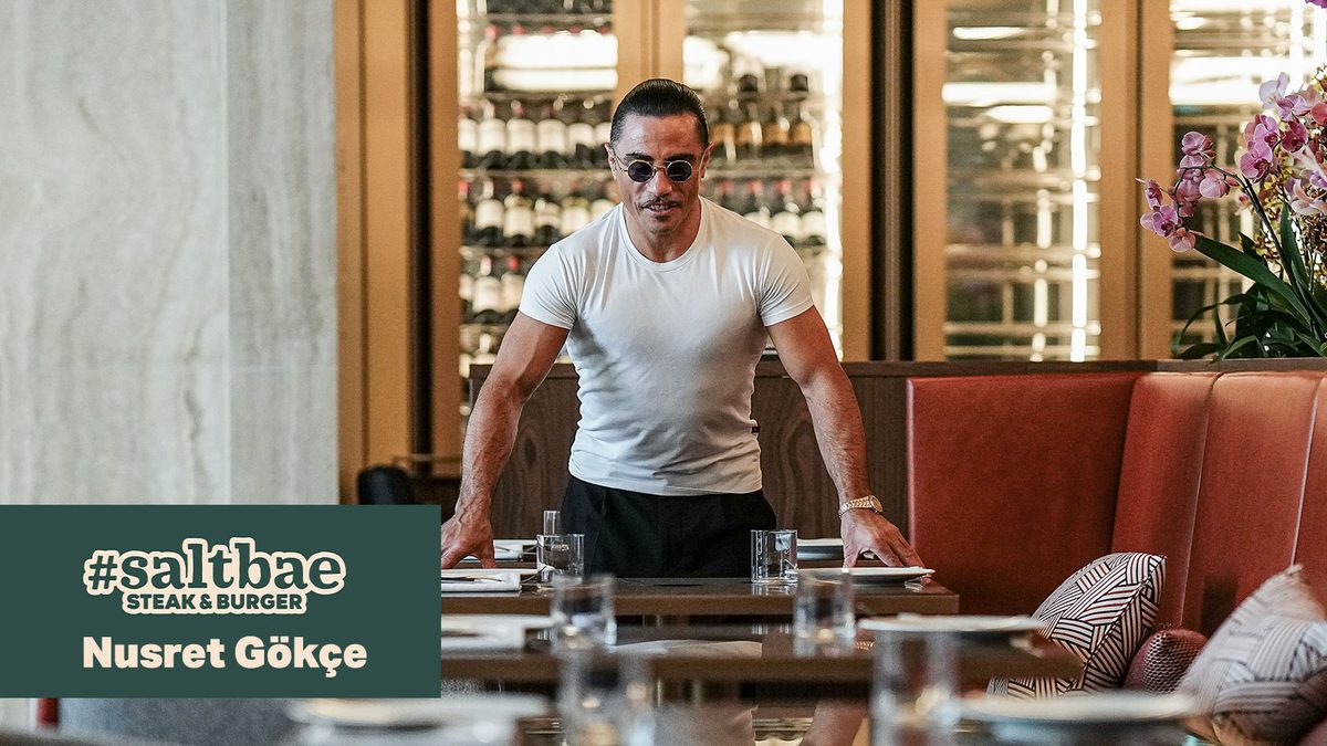 DUBAI MALL’A YENİ BİR SALTBAE İMZASI