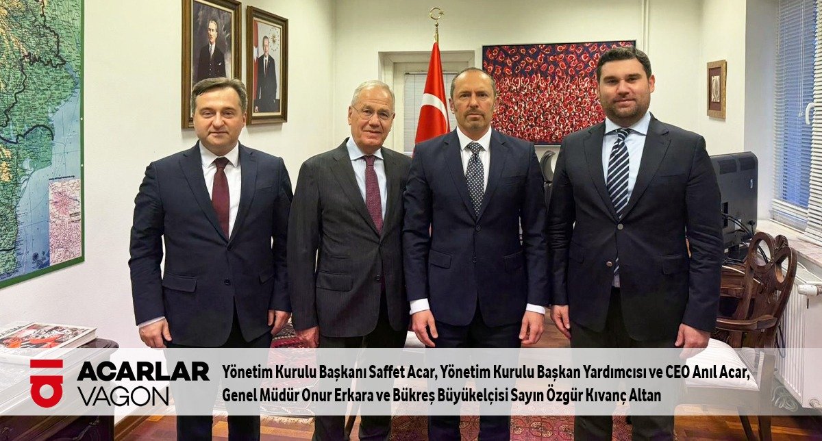 Acarlar Vagon, Balkanlar’daki Ticari Faaliyetlerine Hız Veriyor