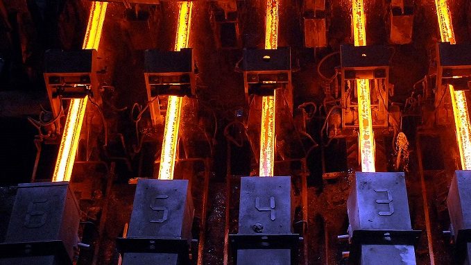 Türkiyenin ham çelik üretimi  35.1 milyon ton seviyesine gerilerken, ithalat % 24 civarında artı