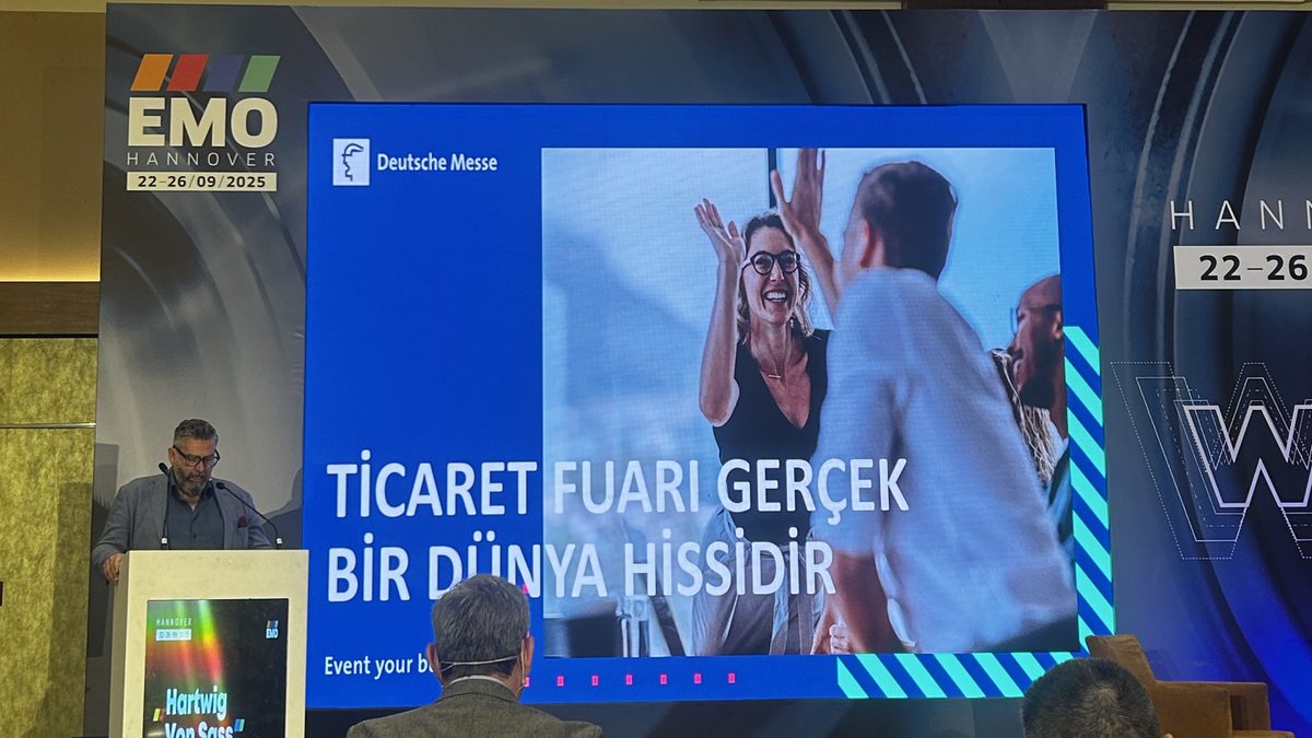 EMO HANNOVER 2025 OTOMASYON, SÜRDÜRÜLEBİLİRLİK VE DİJİTALLEŞMEYE ODAKLANACAK